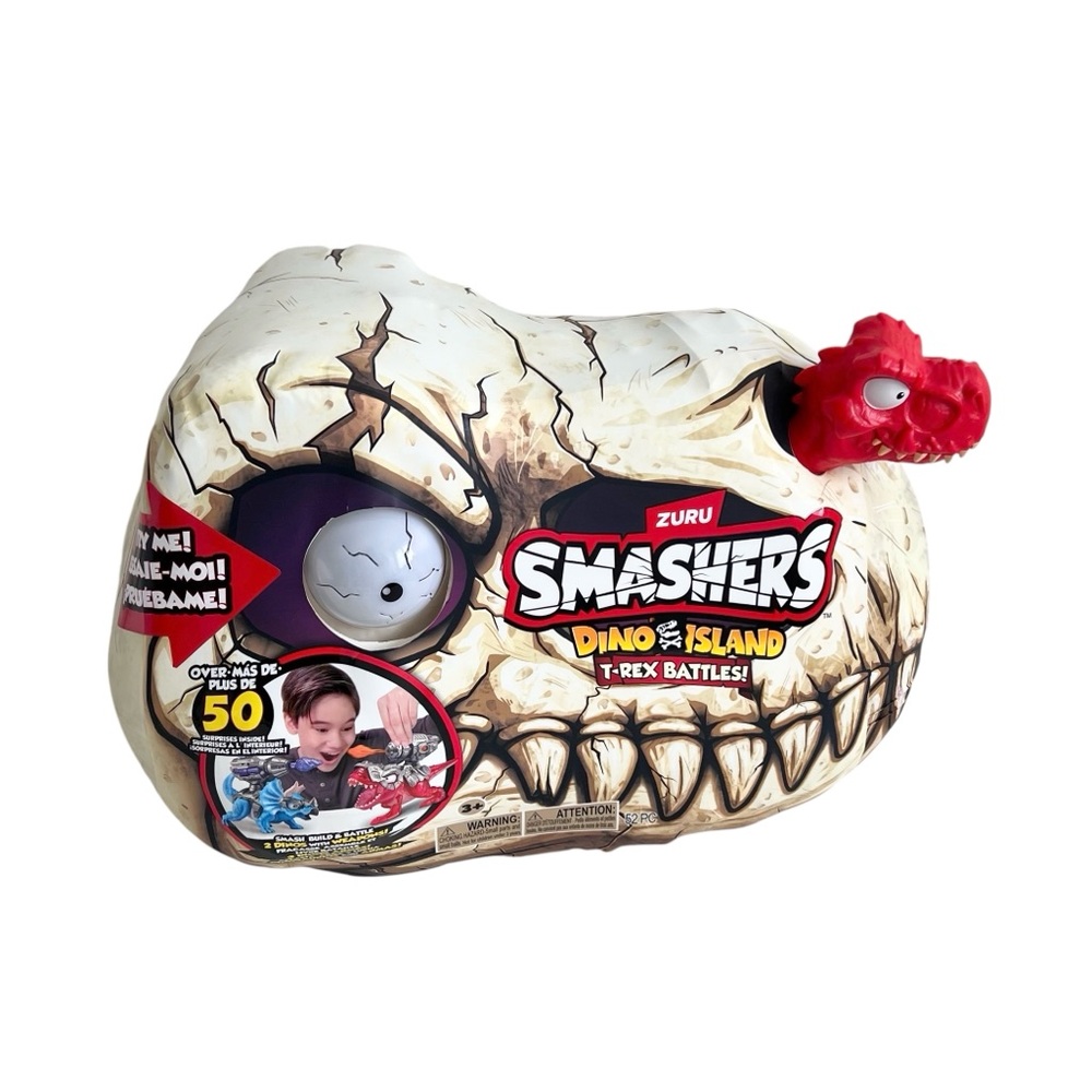 ZURU Smashers Dino Island jumbo T-Rex Head with surprises